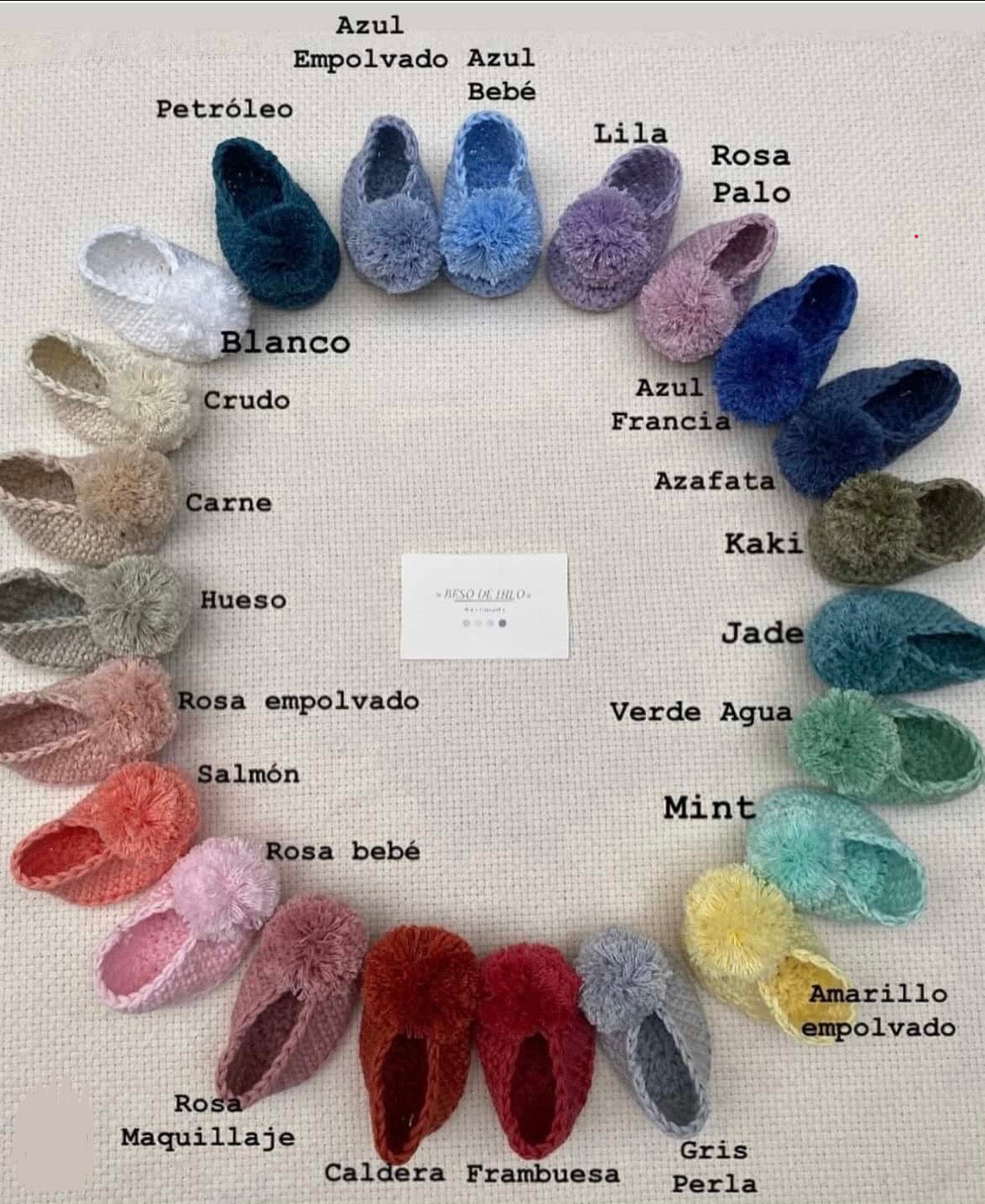 Patuco Básico Azul Empolvado